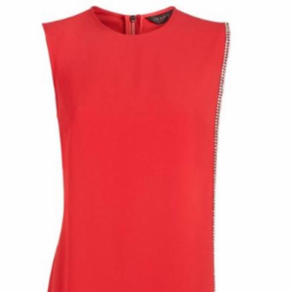 Ted Baker red w diamond accent NWT sz 5